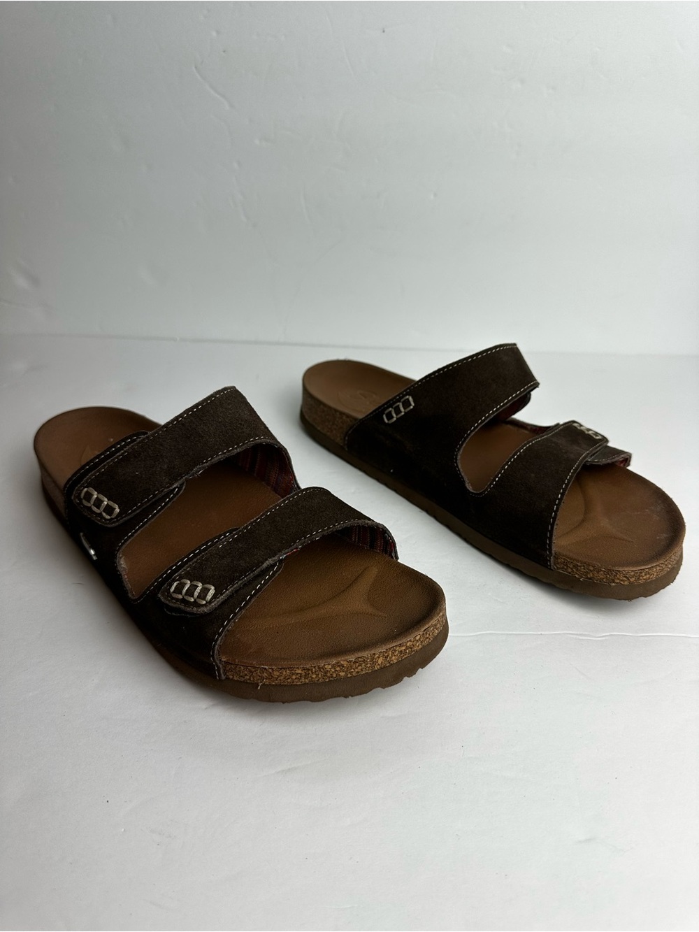 Skechers Arch Fit Granola Sandals Women's Size 10 Shoes EU 40 Brown Adjustable